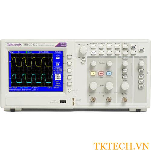 Tektronix TDS2012C 100 MHz 2-Ch 2 GS-s