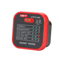 Bộ kiểm tra ổ cắm Uni-T UT07A-IND Socket Tester