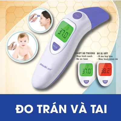 Nhiệt kế đo trán và tai