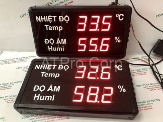 Thiết bị đo nhiệt độ và độ ẩm